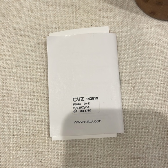 FURLA ostrich handbag. Only wore twice it’s like brand new. - Picture 13 of 17